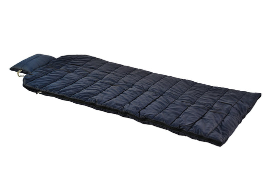 Roxform Single Navy Blue Sleeping Bag for Adults & Kids - Lightweight, Waterproof, Comfortable for Spring, Summer, Fall - Hiking, Traveling, Camping