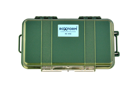 Roxform Micro Case, Protection for Smartphone and Small Gear during Outdoor Adventures, IP67 Watertight, Dark Green