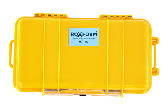 Roxform Micro Case, Protection for Smartphone and Small Gear during Outdoor Adventures, IP67 Watertight, Yellow