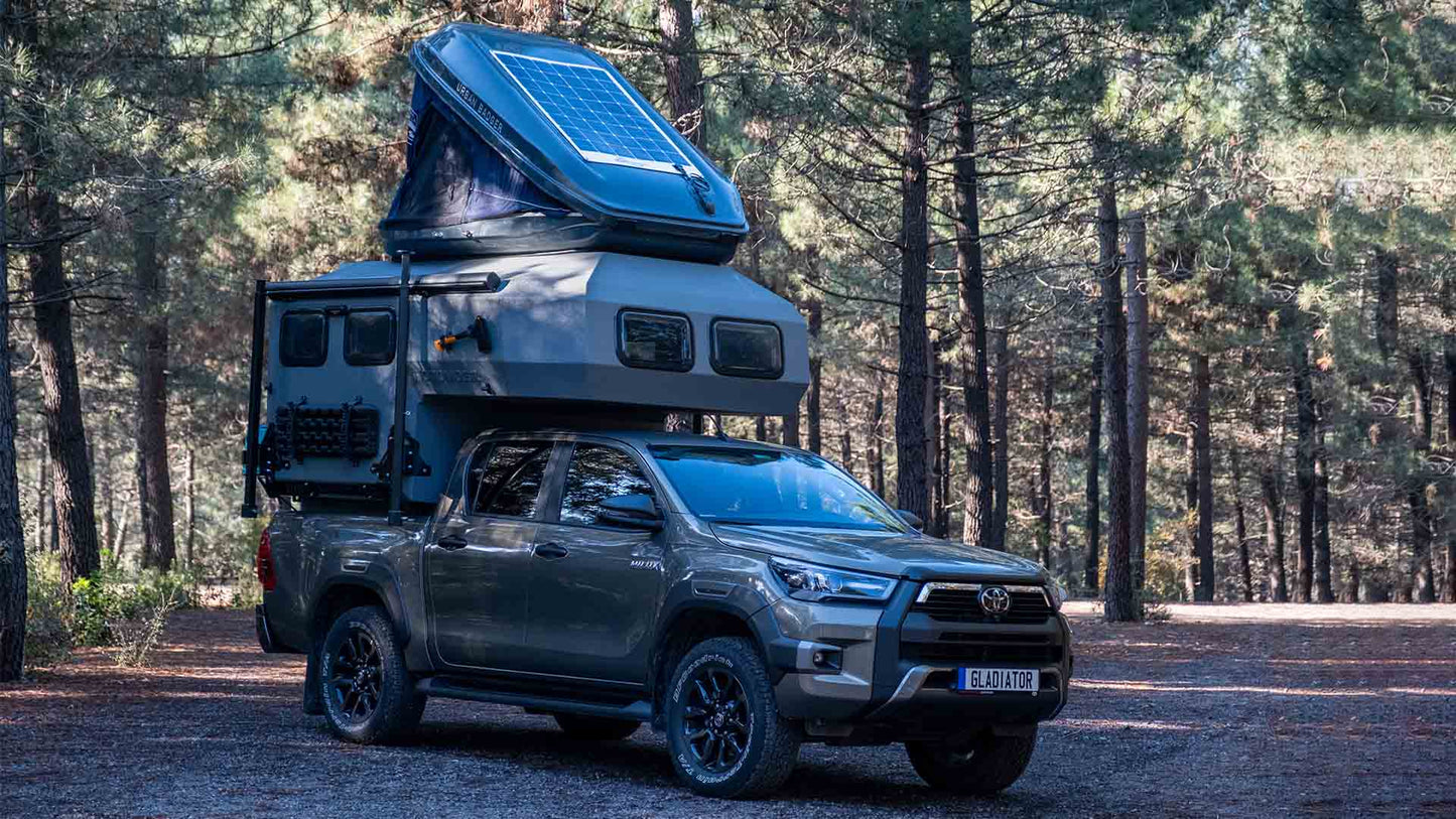 Roxform Gladiator SE Hardtop Canopy Pickup Camper: Ultimate Off-Road Comfort - Mega Edition