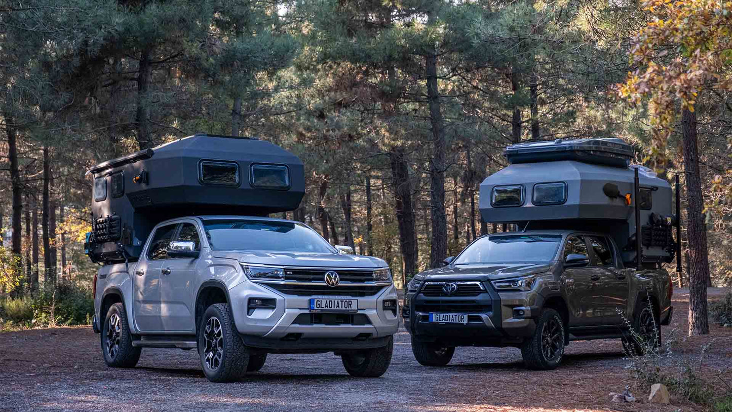 Roxform Gladiator SE Hardtop Canopy Pickup Camper: Ultimate Off-Road Comfort - Mega Edition